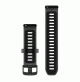 Quick Release Bands (20 mm) - Translucent black/black with slate hardware - For Forerunner 570 - 010-11251-AQ - Garmin